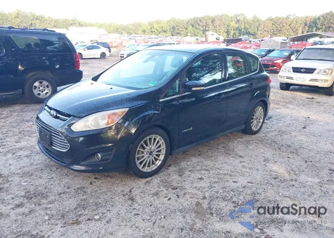 2013 Ford C-Max Hybrid Sel из США, поврежденный, VIN 1FADP5BUXDL506066